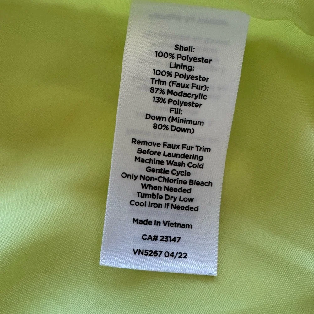 Talbots Down Puffer Vest Green Women’s Medium - Picture 10 of 10